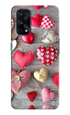 Love Wallpaper Realme X7 Pro Hard Case Back Cover by Casekaro