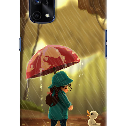 Rainy Day Realme X7 Pro Hard Case Back Cover by Casekaro