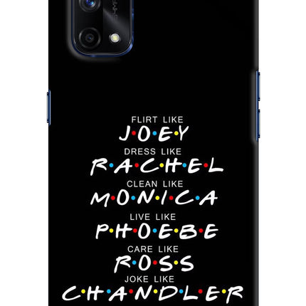 FRIENDS Character Realme X7 Pro Hard Case Back Cover by Casekaro