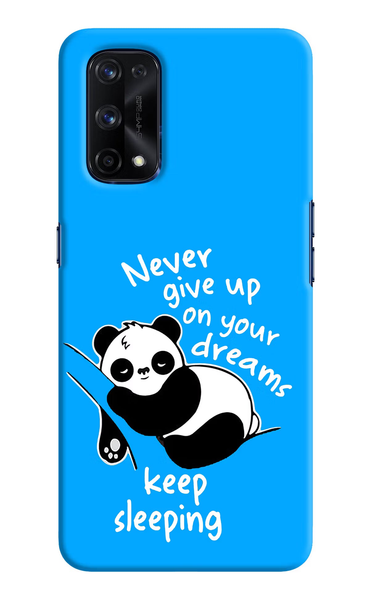 Keep Sleeping Realme X7 Pro Hard Case Back Cover by Casekaro
