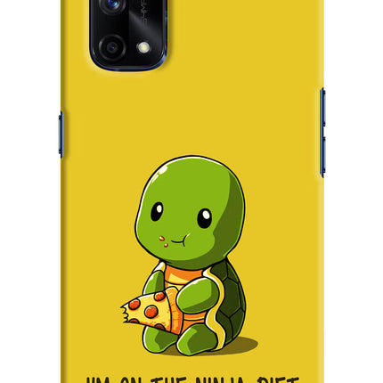 I'm on Ninja Diet Realme X7 Pro Hard Case Back Cover by Casekaro
