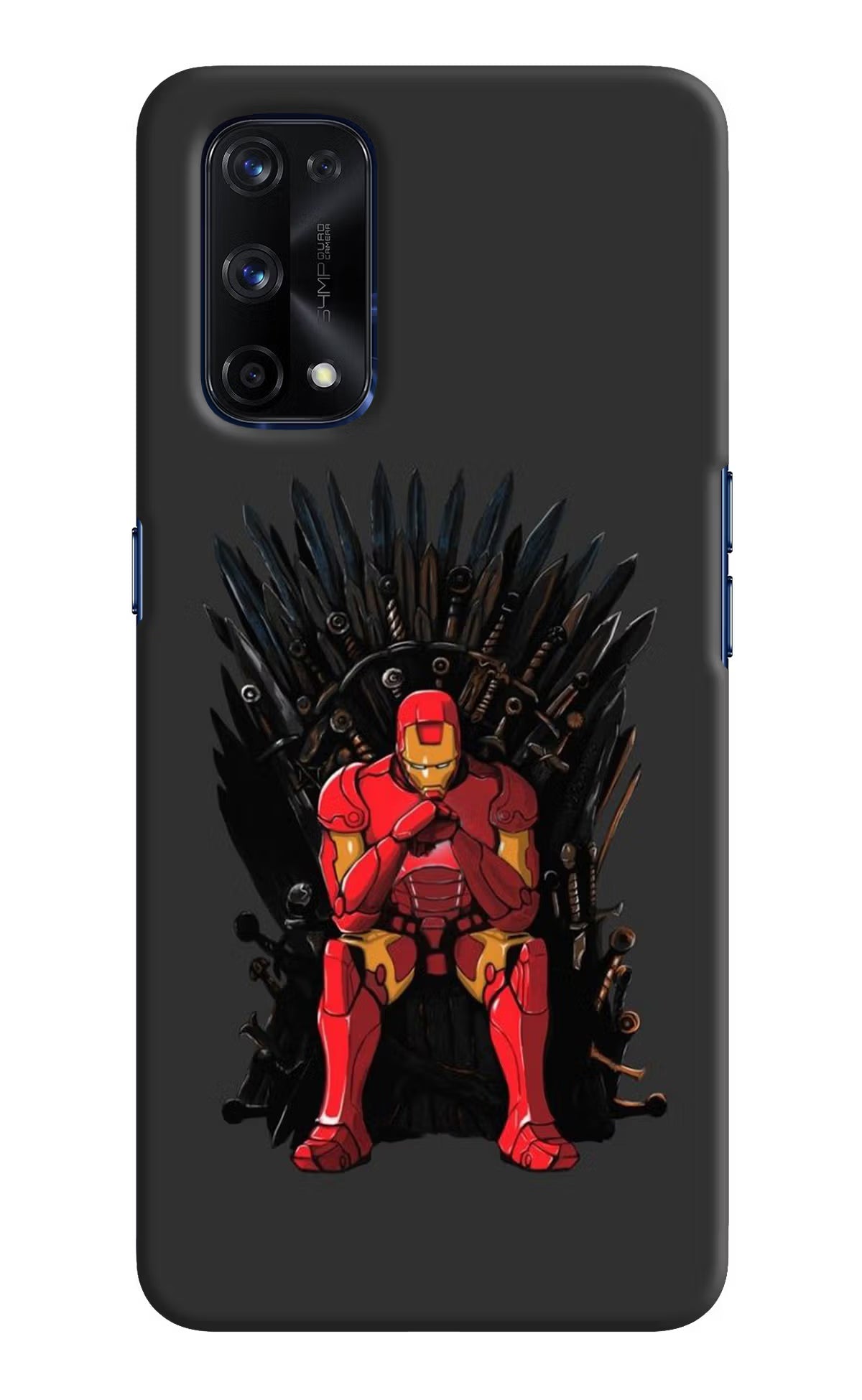 Ironman Throne Realme X7 Pro Hard Case Back Cover by Casekaro