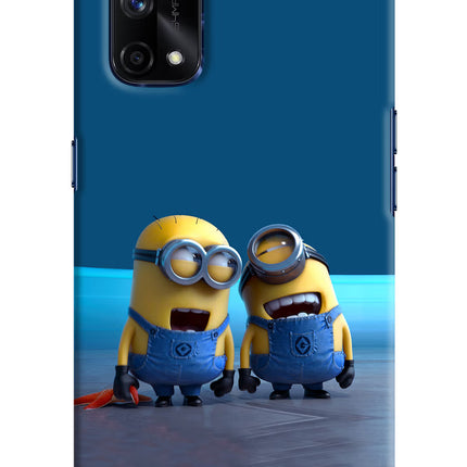 Minion Laughing Realme X7 Pro Hard Case Back Cover by Casekaro