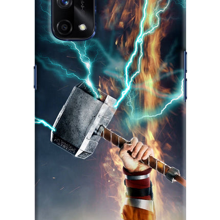 Thor Hammer Mjolnir Realme X7 Pro Hard Case Back Cover by Casekaro