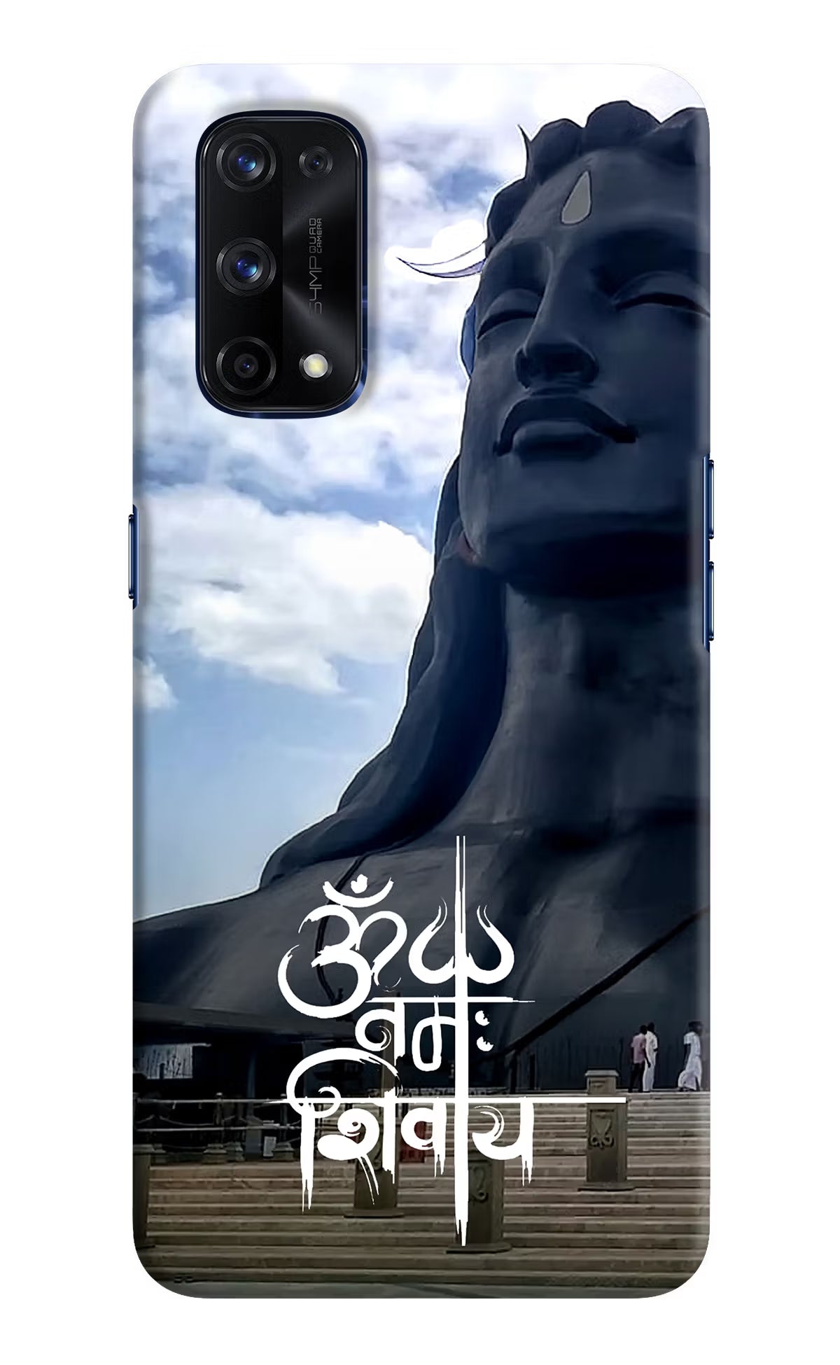 Om Namah Shivay Realme X7 Pro Hard Case Back Cover by Casekaro