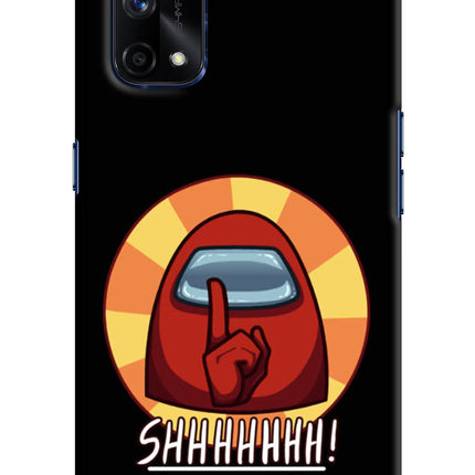 Among Us Shhh! Realme X7 Pro Hard Case Back Cover by Casekaro