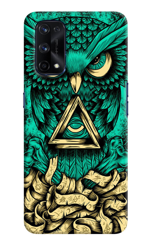 Green Owl Realme X7 Pro Hard Case Back Cover by Casekaro