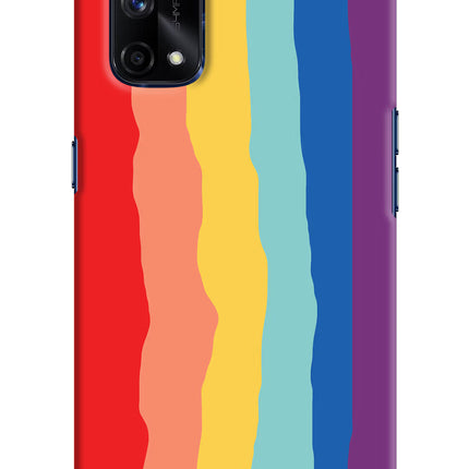 Rainbow Realme X7 Pro Hard Case Back Cover by Casekaro
