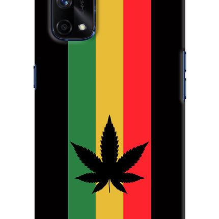 Weed Flag Realme X7 Pro Hard Case Back Cover by Casekaro