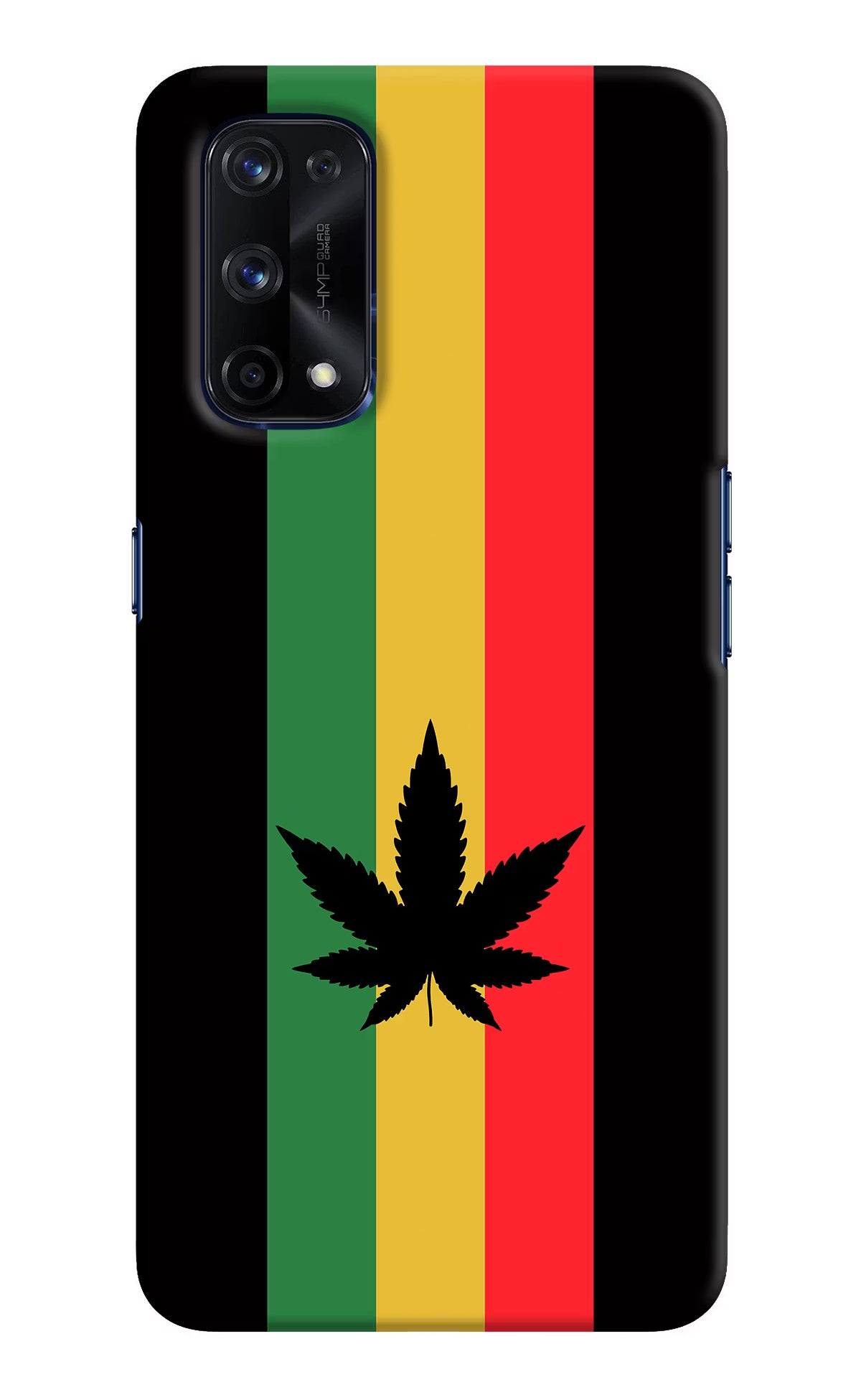 Weed Flag Realme X7 Pro Hard Case Back Cover by Casekaro