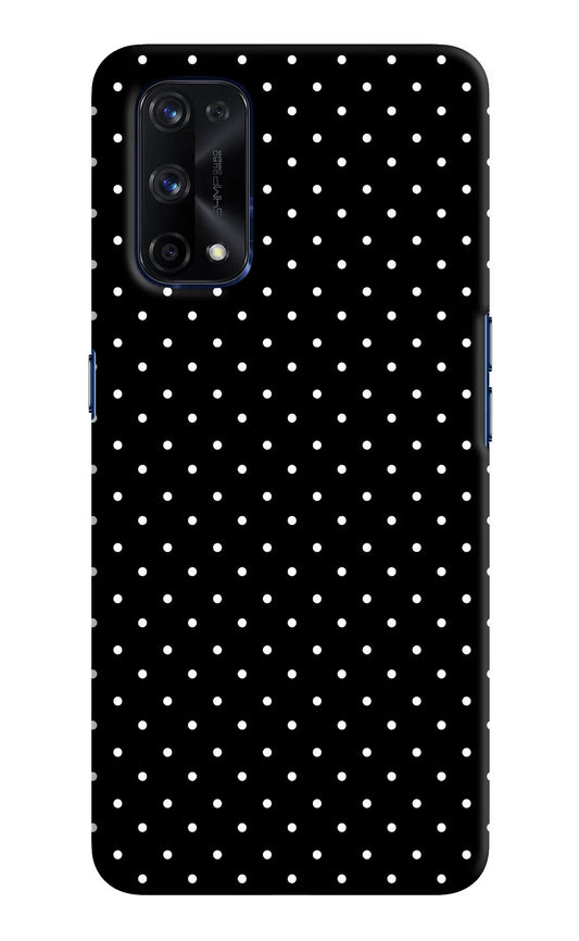 White Dots Realme X7 Pro Hard Case Back Cover by Casekaro
