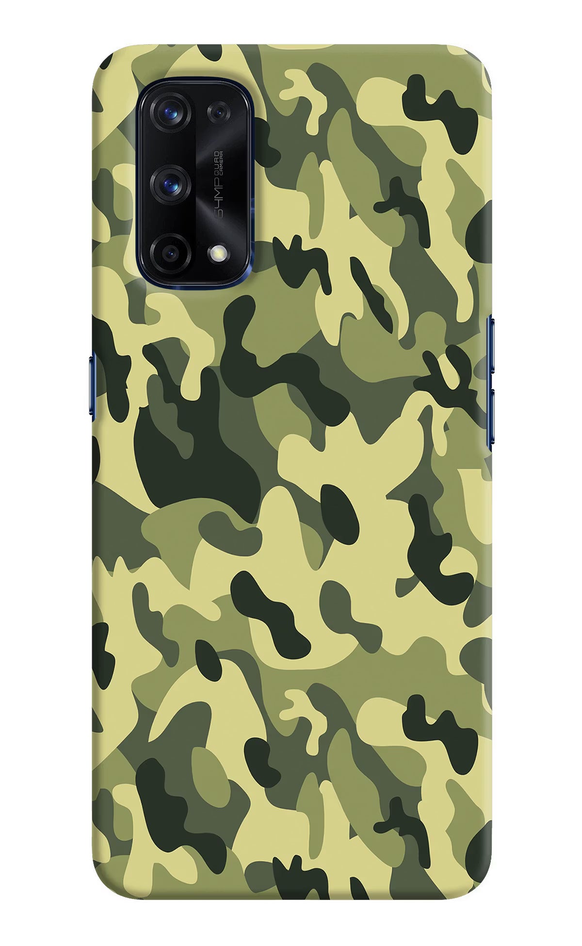 Camouflage Realme X7 Pro Hard Case Back Cover by Casekaro