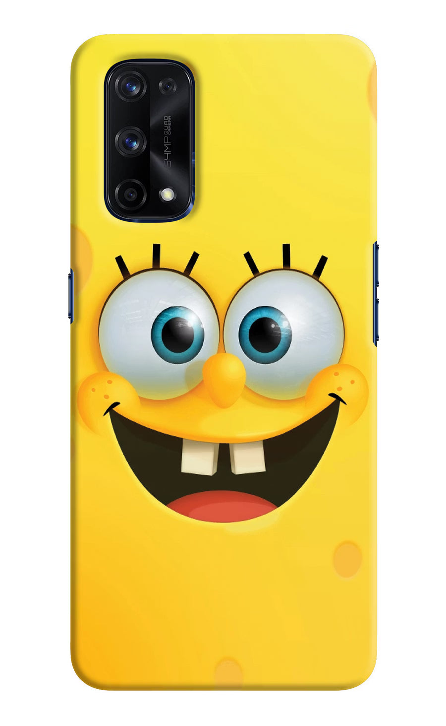 Sponge 1 Realme X7 Pro Back Cover, Hard case