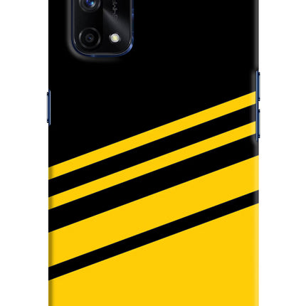 Yellow Shades Realme X7 Pro Hard Case Back Cover by Casekaro