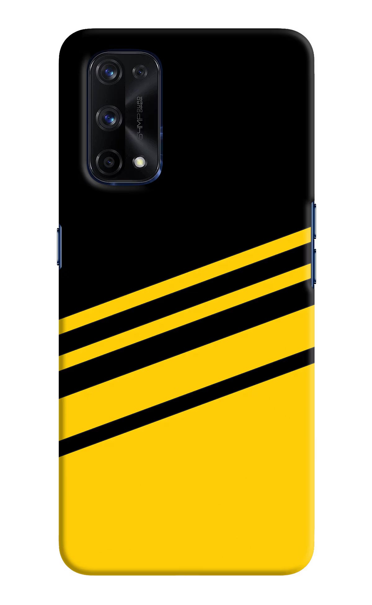 Yellow Shades Realme X7 Pro Hard Case Back Cover by Casekaro