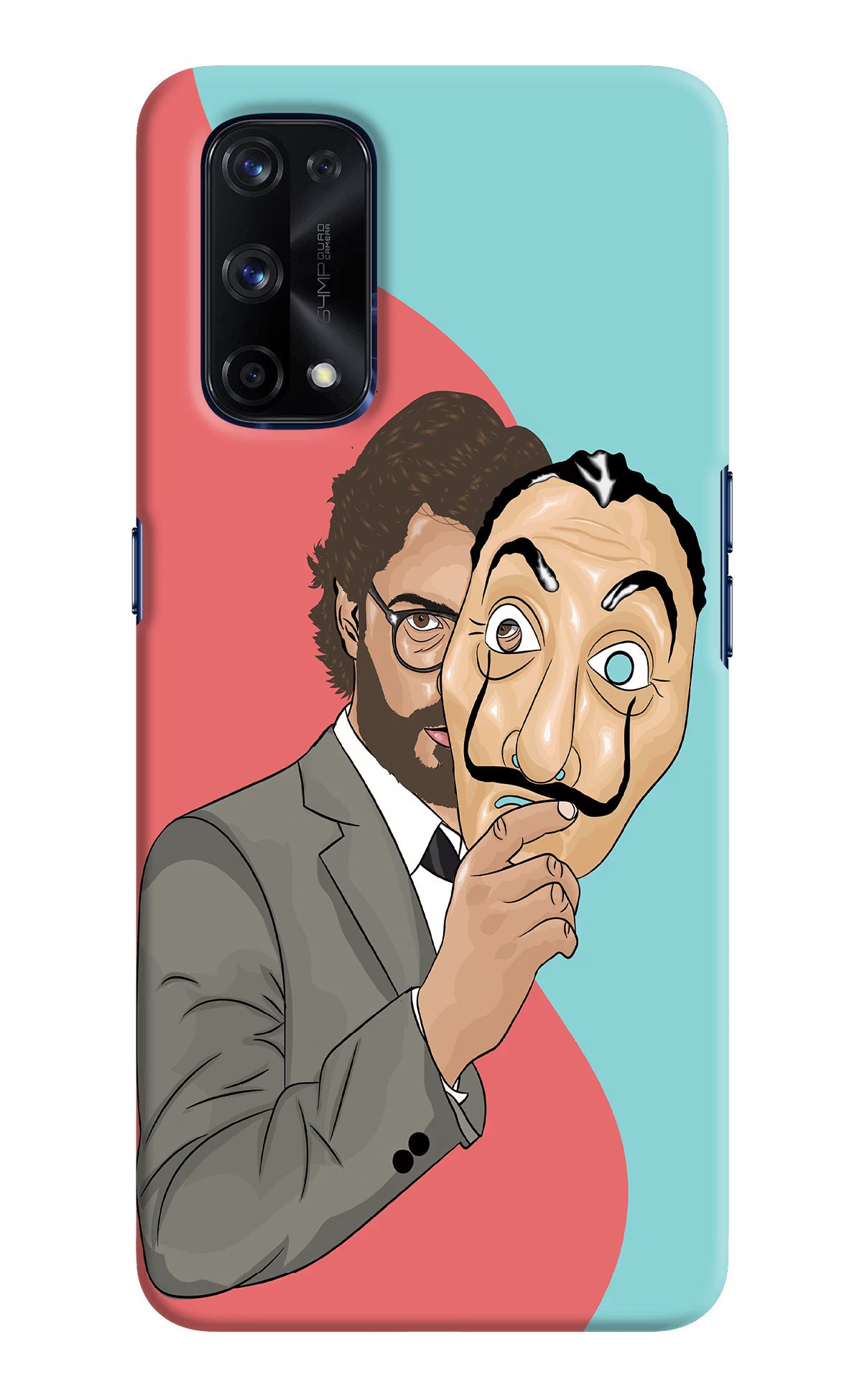 Professor Realme X7 Pro Hard Case Back Cover by Casekaro