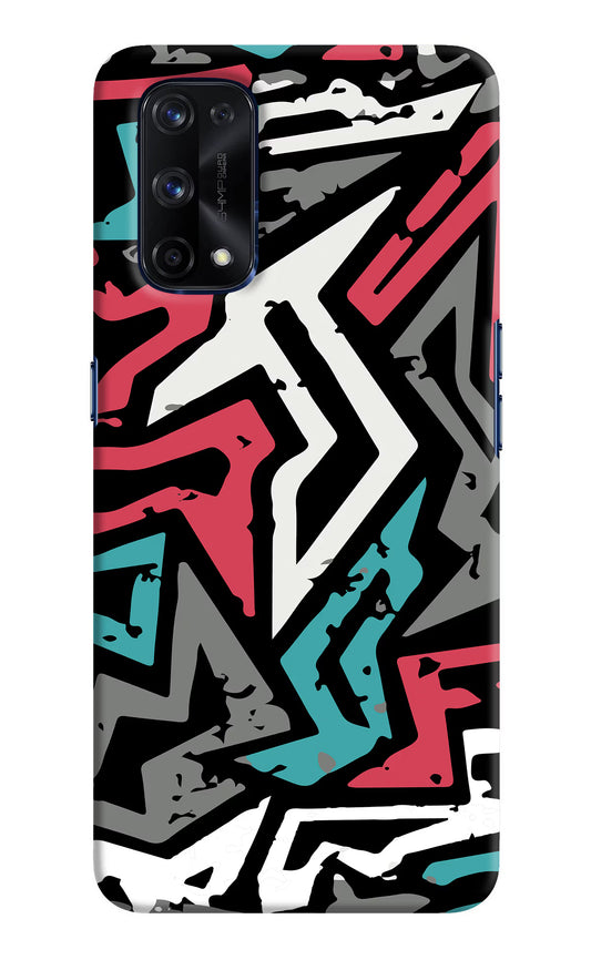 Geometric Graffiti Realme X7 Pro Hard Case Back Cover by Casekaro