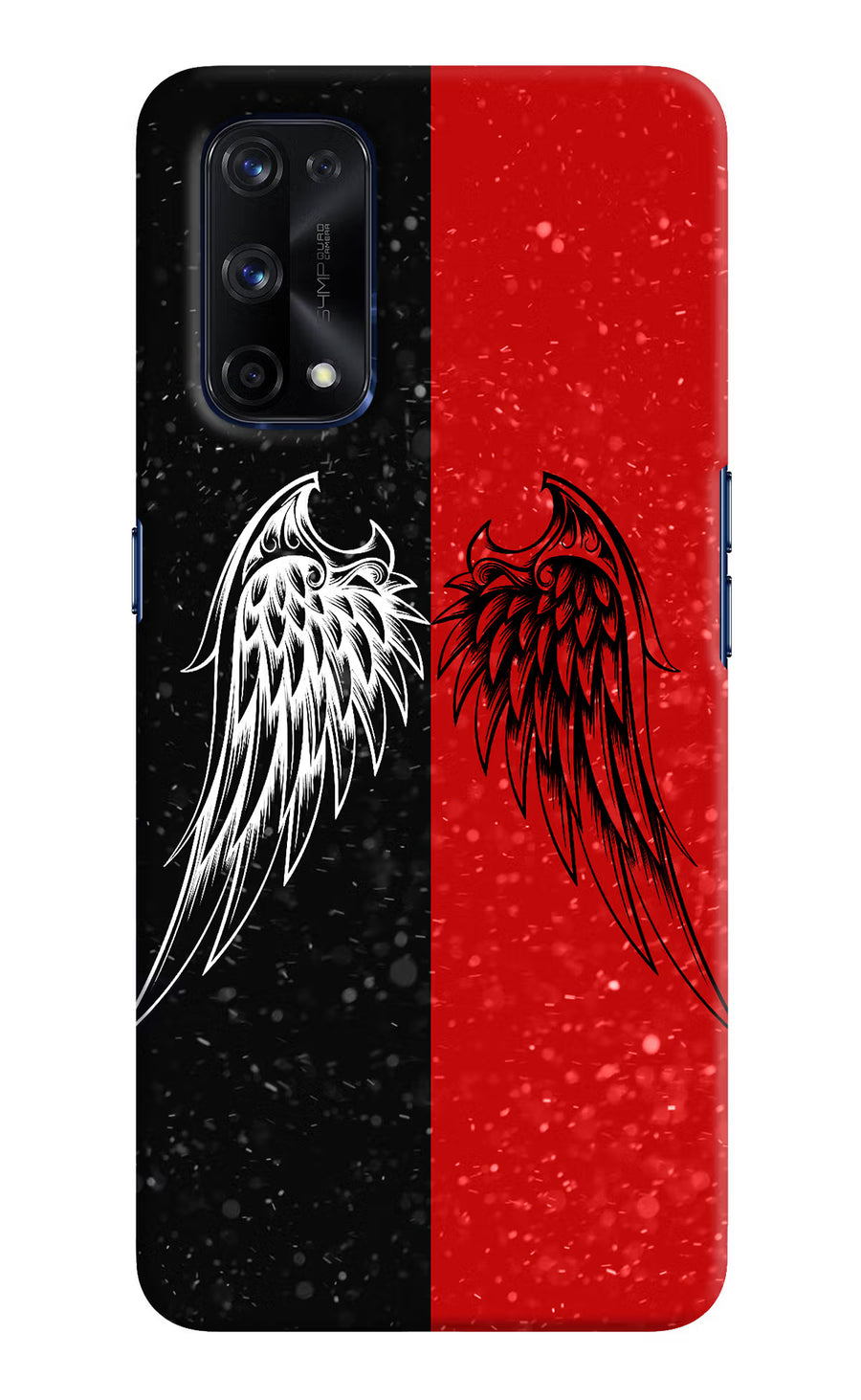 Wings Realme X7 Pro Back Cover, Hard case