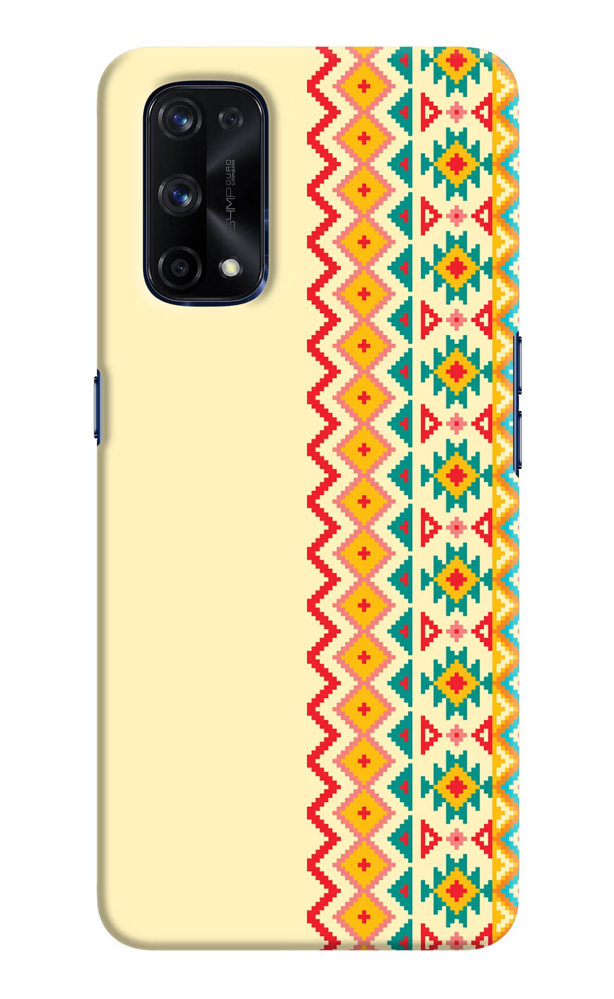 Ethnic Seamless Realme X7 Pro Hard Case Back Cover by Casekaro