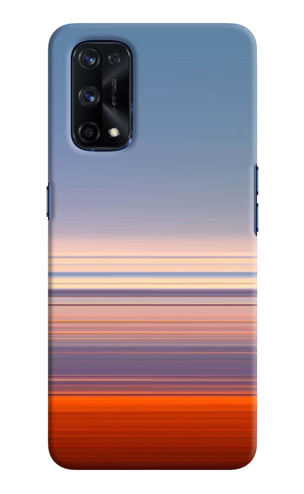 Morning Colors Realme X7 Pro Hard Case Back Cover by Casekaro