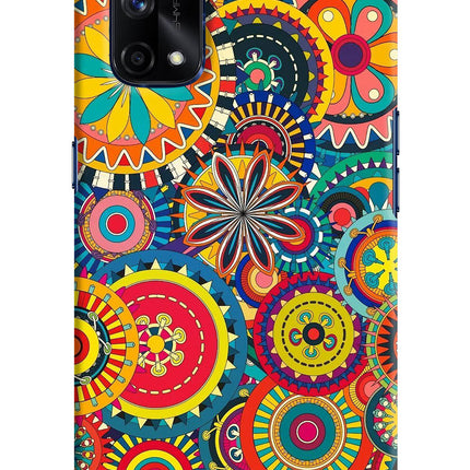 Gol Gol Art Realme X7 Pro Hard Case Back Cover by Casekaro
