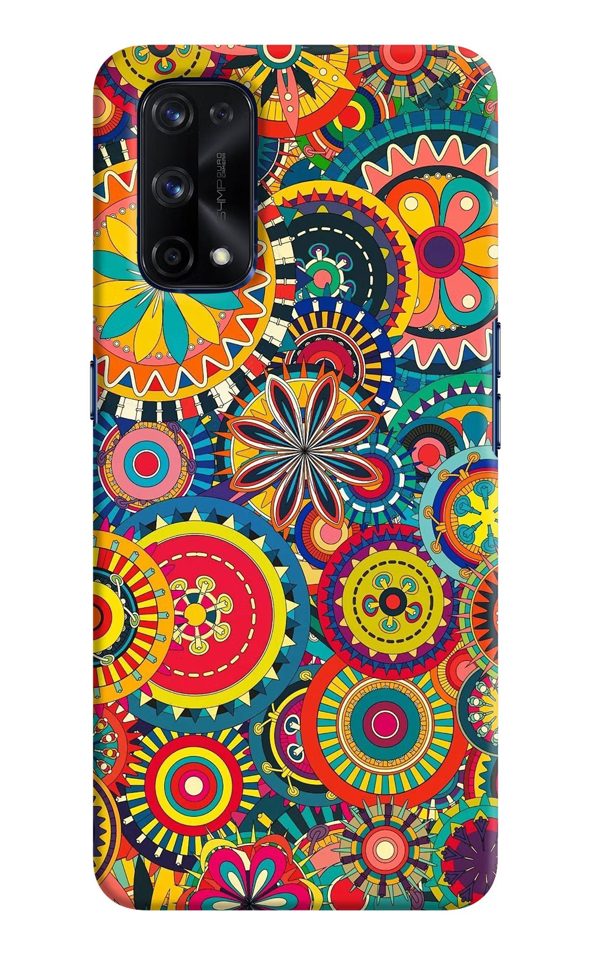 Gol Gol Art Realme X7 Pro Hard Case Back Cover by Casekaro