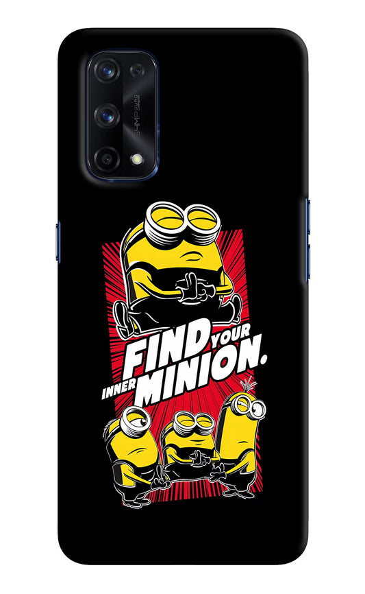 Find your inner Minion Realme X7 Pro Hard Case Back Cover by Casekaro
