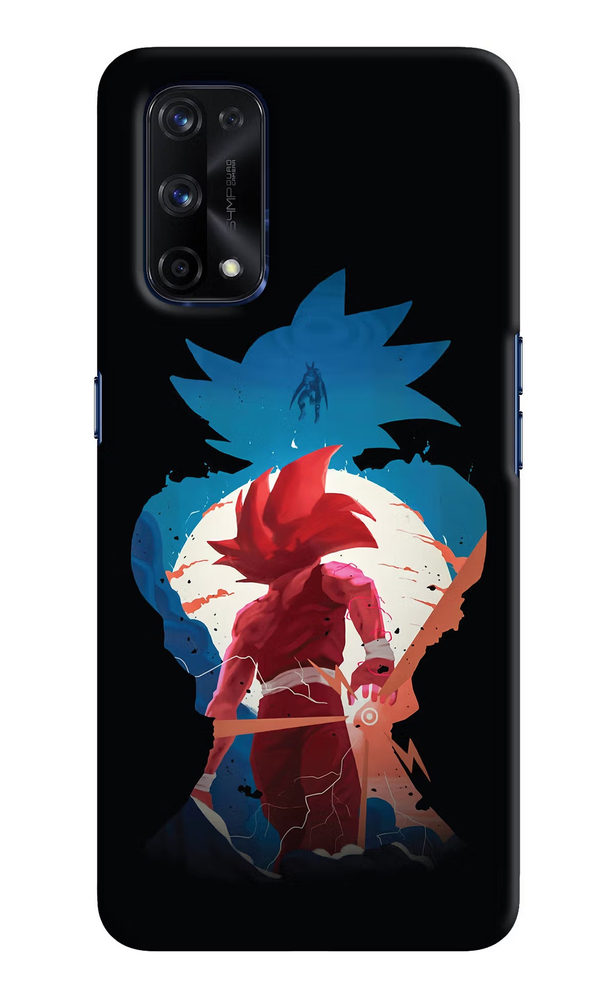 Goku Realme X7 Pro Hard Case Back Cover by Casekaro