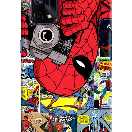 Spider Man Realme X7 Pro Hard Case Back Cover by Casekaro