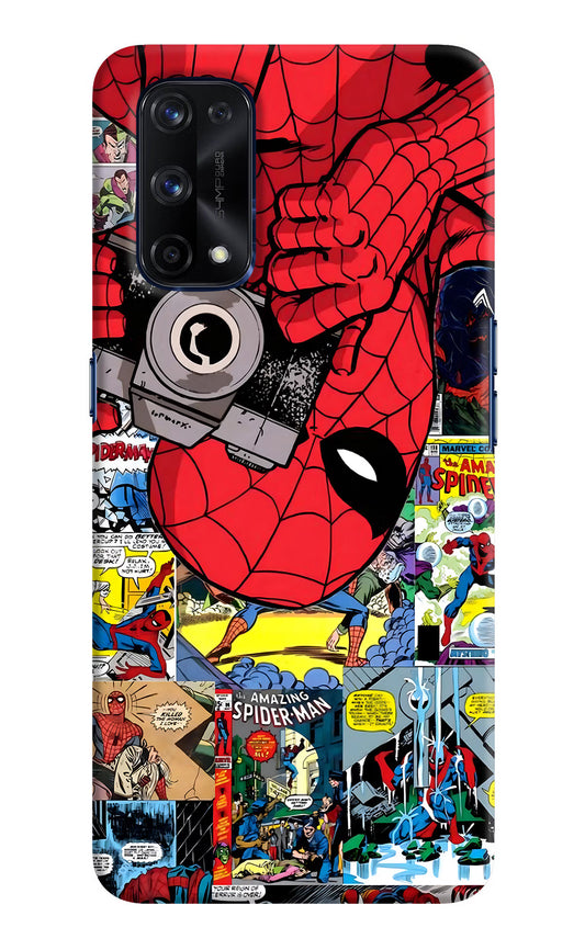 Spider Man Realme X7 Pro Hard Case Back Cover by Casekaro