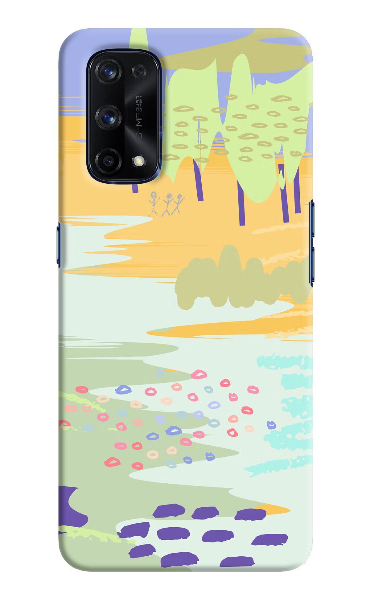 Scenery Realme X7 Pro Hard Case Back Cover by Casekaro
