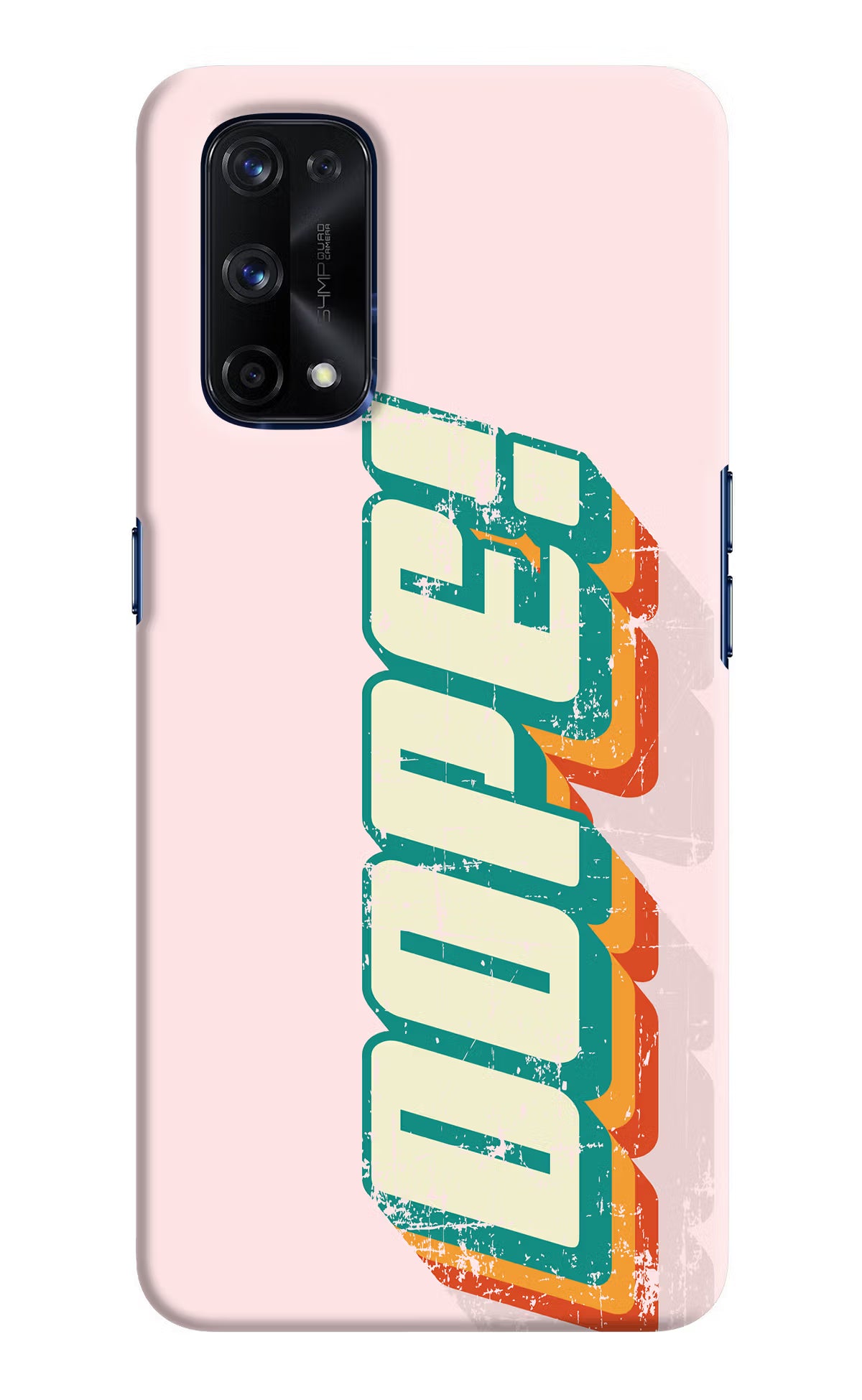 Dope Realme X7 Pro Hard Case Back Cover by Casekaro