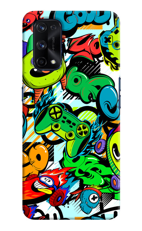 Game Doodle Realme X7 Pro Back Cover