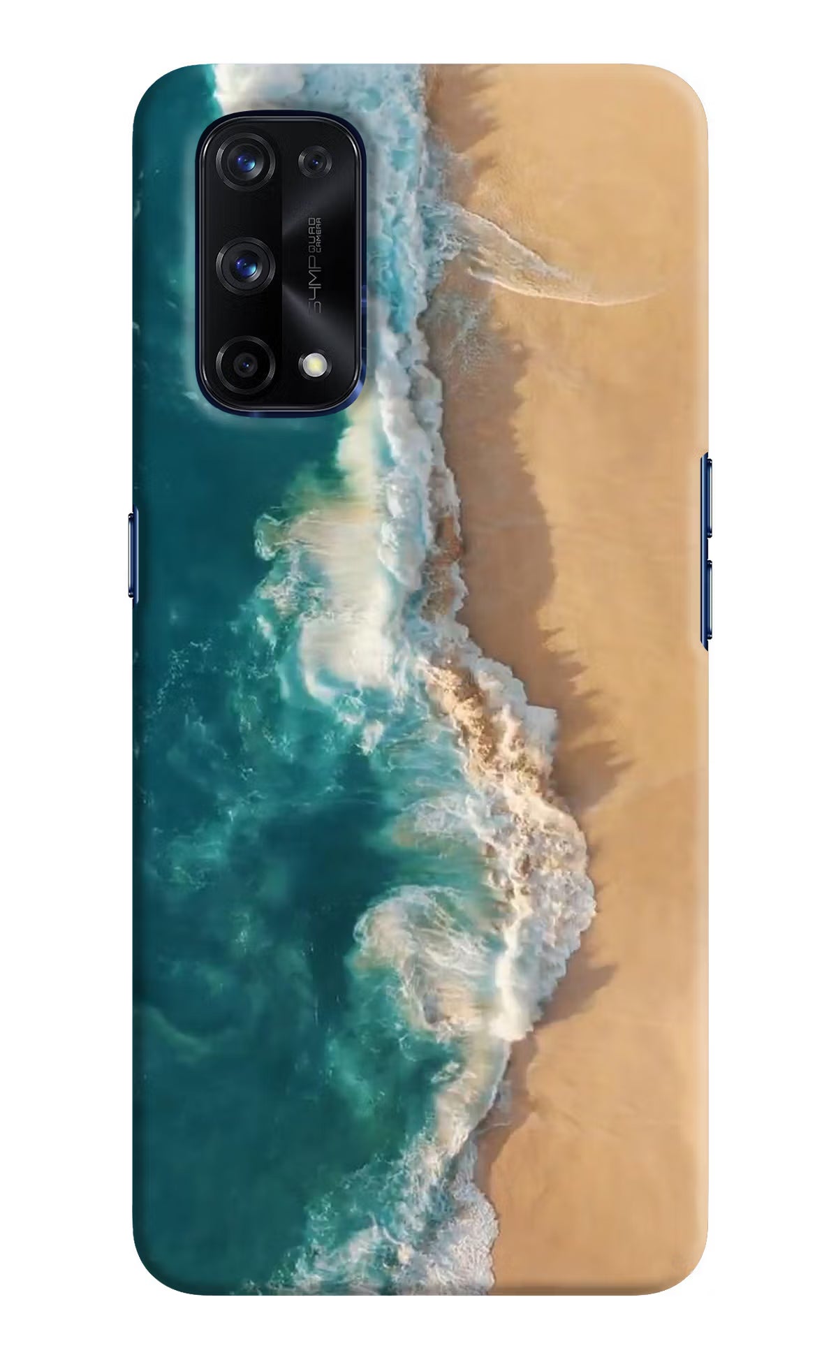 Ocean Beach Realme X7 Pro Hard Case Back Cover by Casekaro