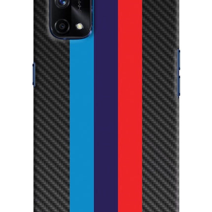 BMW Stripes Pattern Realme X7 Pro Hard Case Back Cover by Casekaro