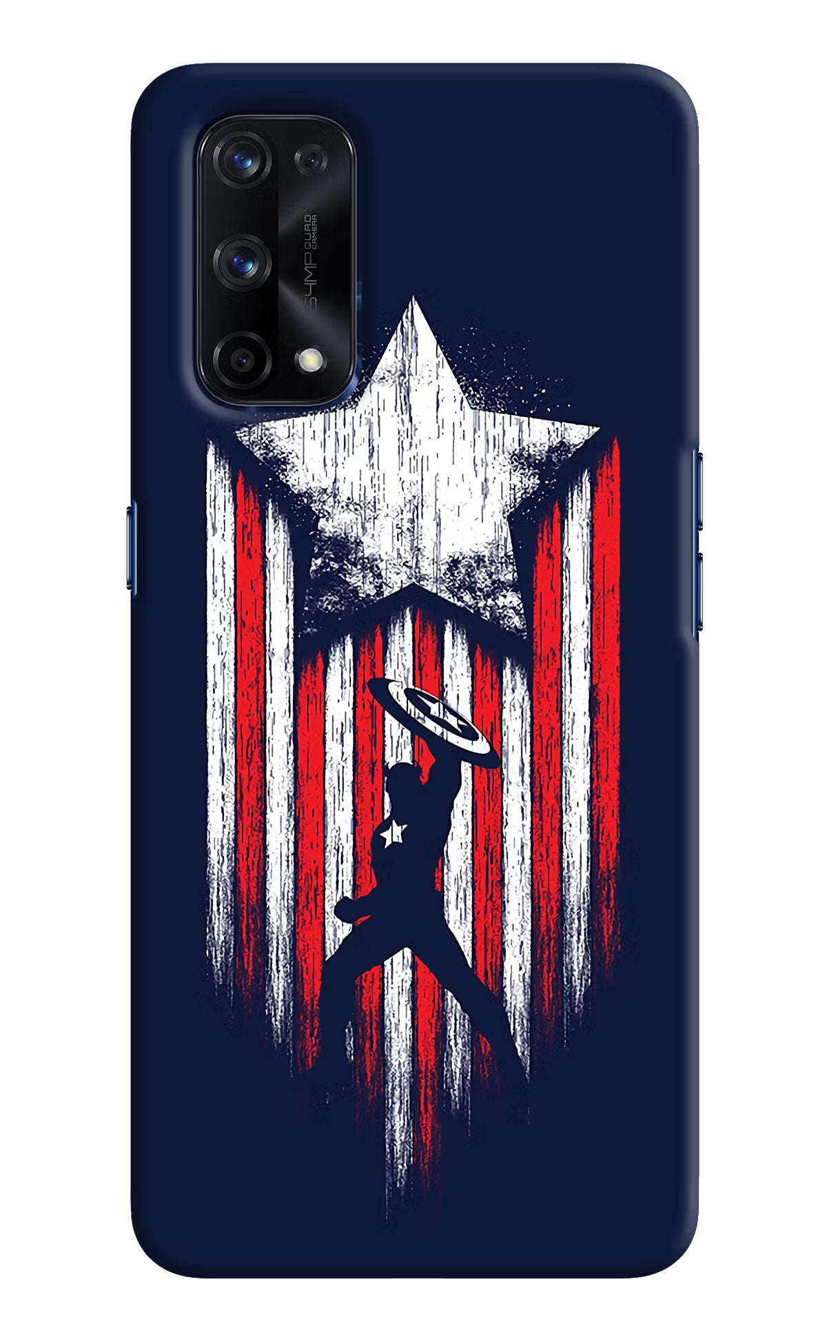 Captain America Marvel Art Realme X7 Pro Hard Case Back Cover by Casekaro