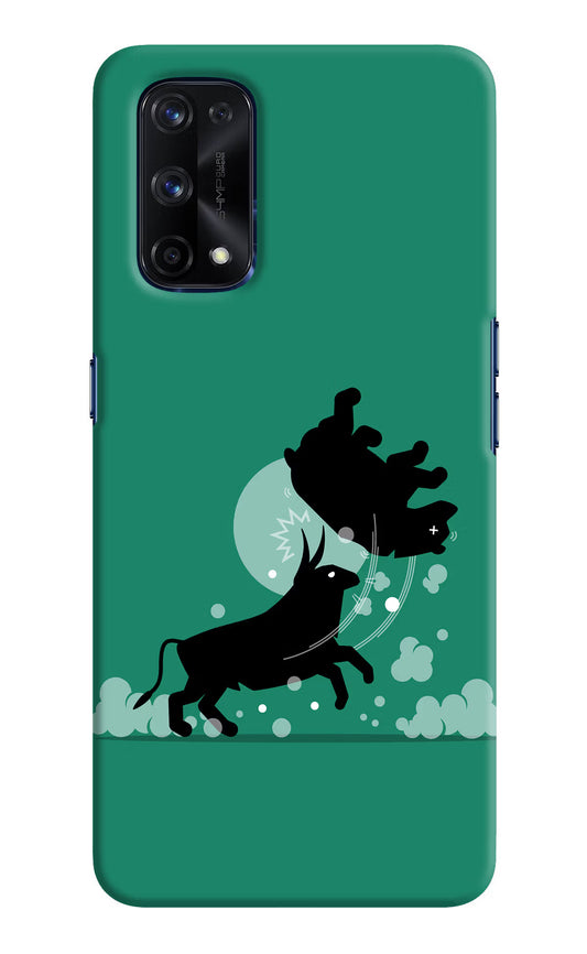 Bull Conqueror Realme X7 Pro Hard Case Back Cover by Casekaro