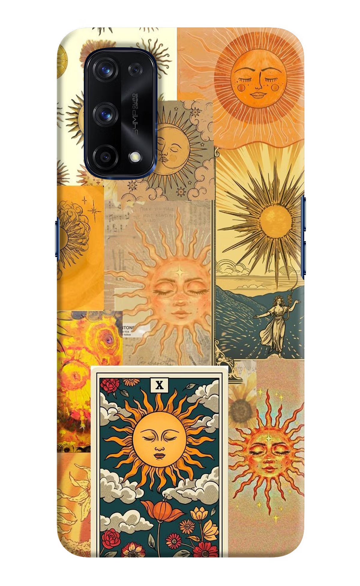 Sun Realme X7 Pro Hard Case Back Cover by Casekaro