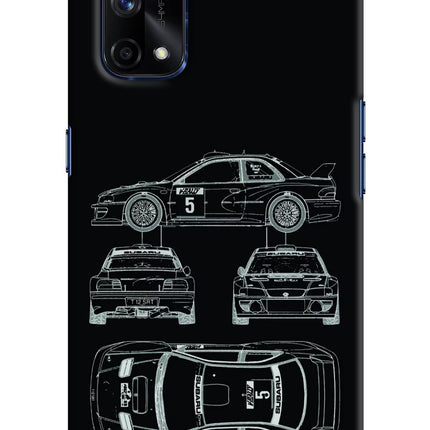 WRC'99 Realme X7 Pro Hard Case Back Cover by Casekaro