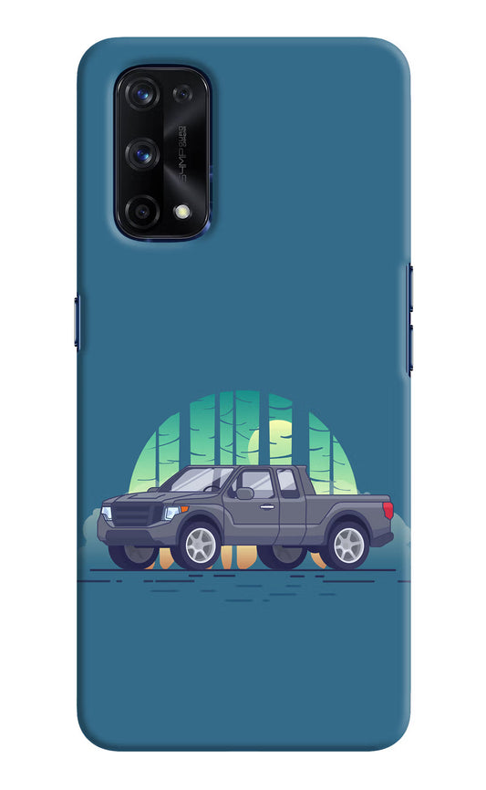 Retro Garage Vibe Realme X7 Pro Hard Case Back Cover by Casekaro