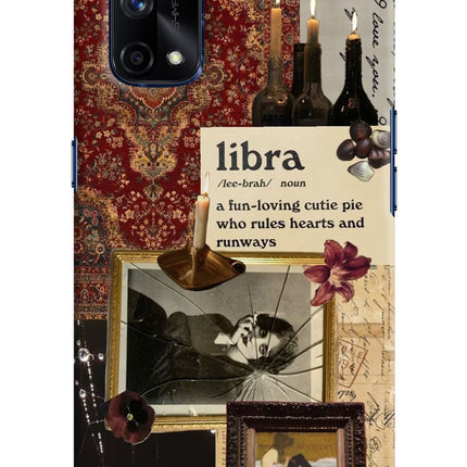 Libra Zodiac Realme X7 Pro Hard Case Back Cover by Casekaro