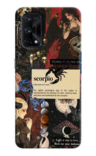 Scorpio Zodiac Realme X7 Pro Hard Case Back Cover by Casekaro