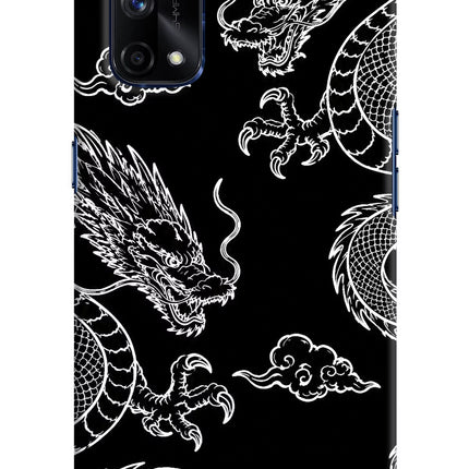 Twin Dragons Realme X7 Pro Hard Case Back Cover by Casekaro