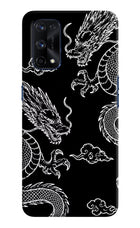 Twin Dragons Realme X7 Pro Hard Case Back Cover by Casekaro