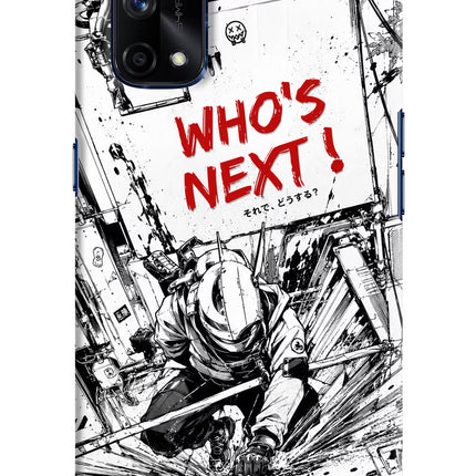 Who's Next Realme X7 Pro Hard Case Back Cover by Casekaro