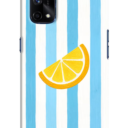 Summer Lemon Realme X7 Pro Hard Case Back Cover by Casekaro