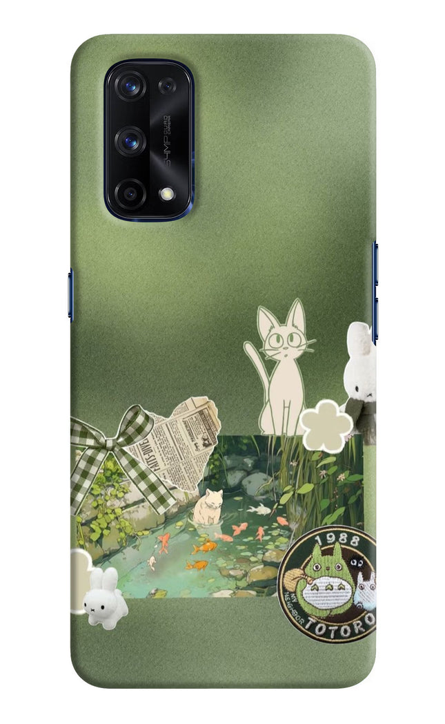 Aesthetic anime Realme X7 Pro Hard Case Back Cover by Casekaro