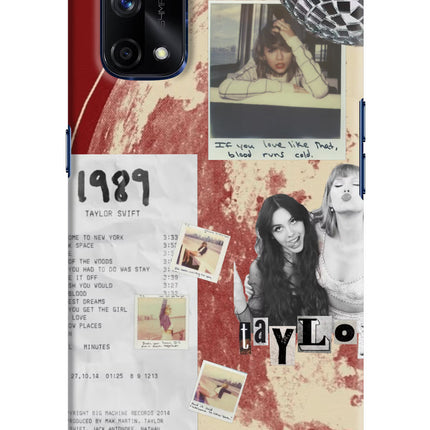 Taylor Swift Realme X7 Pro Hard Case Back Cover by Casekaro
