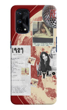 Taylor Swift Realme X7 Pro Hard Case Back Cover by Casekaro
