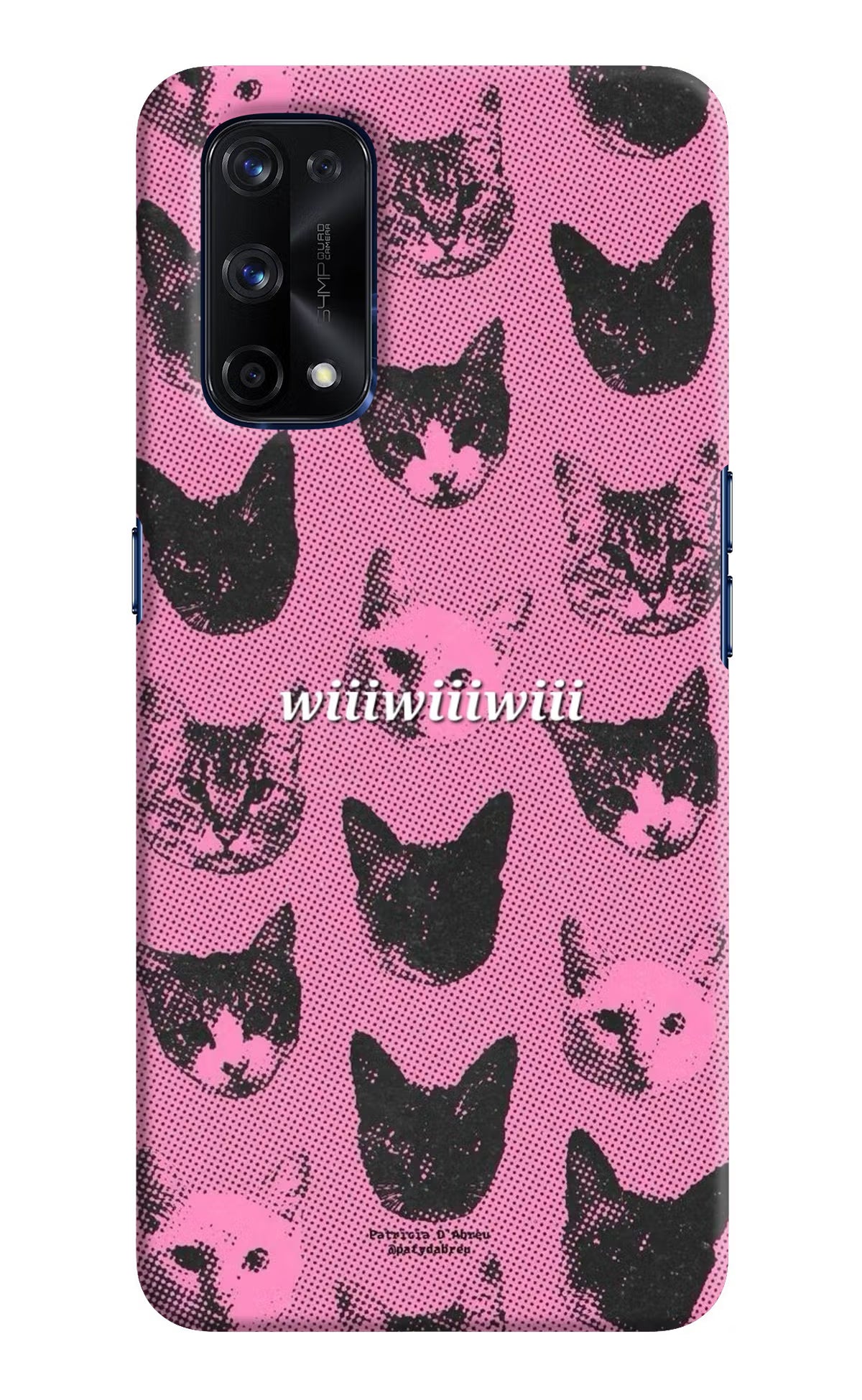 Pink Cats Realme X7 Pro Back Cover